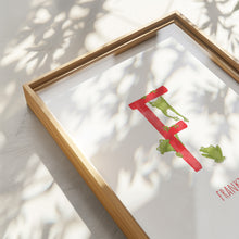 Load image into Gallery viewer, f for frog personal wall art for kids
