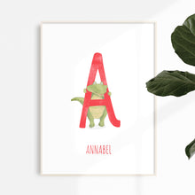 Load image into Gallery viewer, a for alligator print for kids