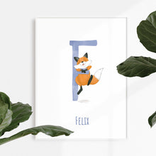 Load image into Gallery viewer, F is for Fox