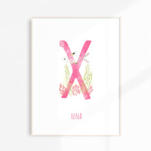 Load image into Gallery viewer, X is for X-Ray Fish art for children