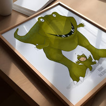 Load image into Gallery viewer, dinosaur print for kids
